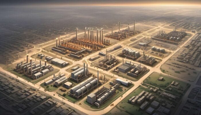 A map of Pakistan highlighting Lahore, with key trade routes marked